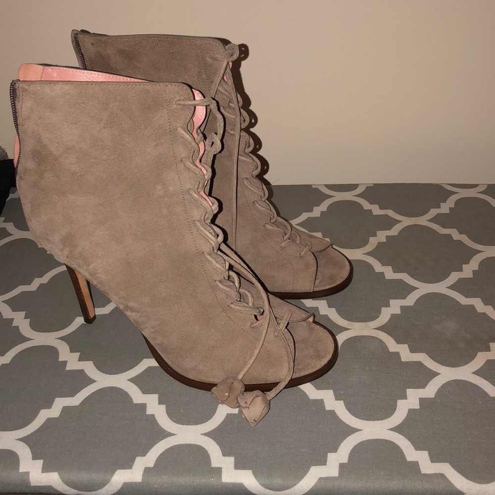 Coach open toed heels